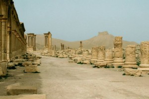 Ruines de Palmyre, avant l’occupation de la ville par l’État islamique